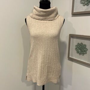 Never Worn! Anthropologie BB Dakota Sleeveless Turtleneck Sweater